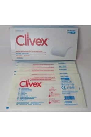 Clivex Su Geçirmez Pedli 5x7,5cm (1 Adet)