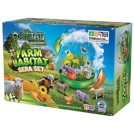 Asya Nıkola Tesla Habıtat Sera Set Farm 70133
