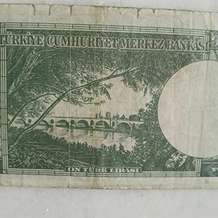 5. Emisyon 6. Tertip 10 Lira
