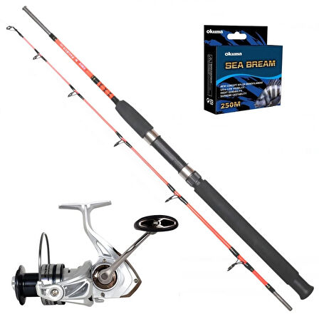 Remixon Metalim 6000 - Remixon Pagrus 180cm Tekne Olta Seti