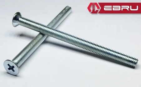 Yhb Göbek Kilit, Barel Vidası M5x80 - 10 Adet