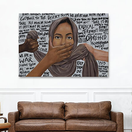 Amina Pagliari İslamafobi FarkındalığıTablosu -6591