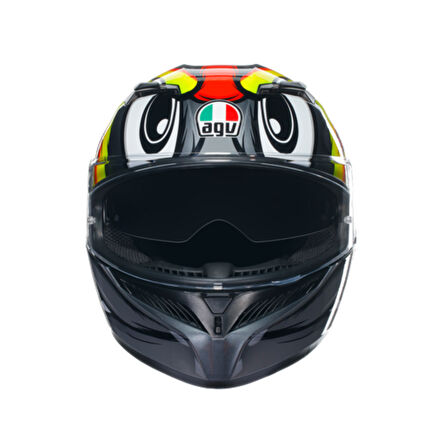 AGV KASK/K3 MPLK BIRDY 2.0 GREY YLW RED