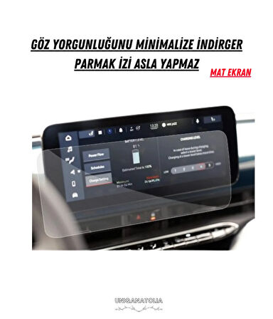 Fiat Egea 2022-2023 Navigasyon ve Multimedya Uyumlu Mat Ekran Koruyucu