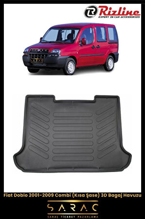Rizline Fiat Doblo Combi 2001 Model 3D Bagaj Havuzu