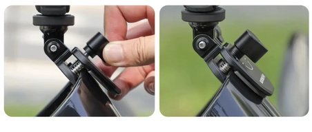 Aksiyon Kamera Motosiklet Vizör Klipsi (Pocket/Osmo/Action/İnsta360/Ace/GoPro)