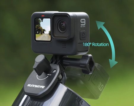 Aksiyon Kamera Motosiklet Vizör Klipsi (Pocket/Osmo/Action/İnsta360/Ace/GoPro)
