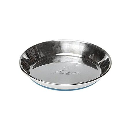 Rogz Catz Bowlz Anchovy Kaymaz Taban Çelik Kedi Mama ve Su Kabı Mavi 200 Ml