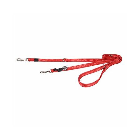 Rogz Alpinist MultiLijn Köpek Göğüs Tasması Kayışı Kırmızı Medium 1.6x180 Cm
