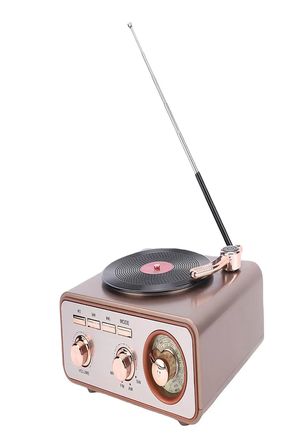 Meier MD-1217BT Bluetooth Hoparlör & Radyo – Vintage Nostaljik Tasarım – USB, TF, AUX, FM/AM/SW