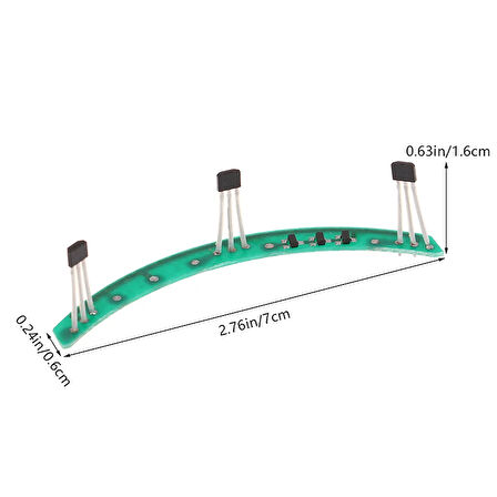 Elektrikli Scooter Motor Hall Sensörü - PCB Kartı - 41F