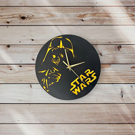 Star-Wars Dekoratif Duvar Saati