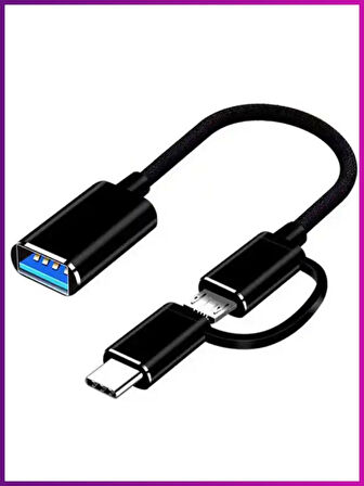Torima Usb 3.0 Type C ve Micro Usb Otg Adaptör