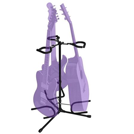 On Stage GS7353B Üçlü Gitar Sehpası