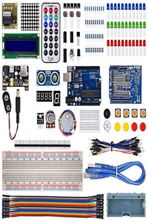 Arduino Uno R3 Klon (Dıp )full Başlangıç Seti