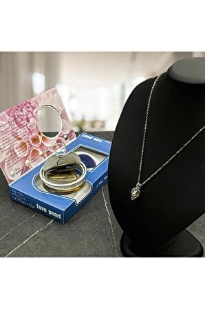 Sevgiliye Özel Hediye Istiridye Içinde Gerçek Inci Kolye Love Pearl