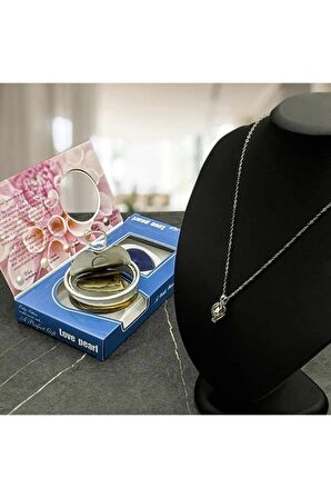 Sevgiliye Özel Hediye Istiridye Içinde Gerçek Inci Kolye Love Pearl
