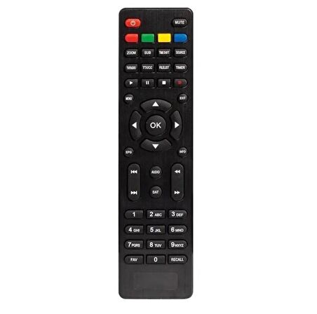 Qumax Junior Uydu Alıcı Kumandası