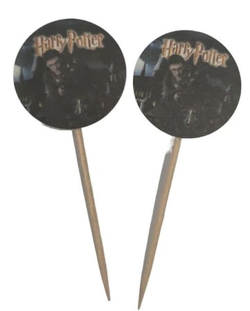 Delux Serisi Sihirli Konsept Dekoratif Ürün Tema Objesi KÜRDAN HARRY POTTER 10 PAKET