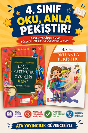 4.Sınıf Neşeli Matematik Öyküleri-Oku Anla Pekiştir