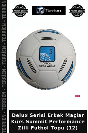 Delux Serisi Erkek Maçlar Kurs Summit Performance Zilli Futbol Topu (12)