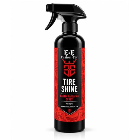 E&E CUSTOM CAR TİRE SHİNE LASTİK PARLATMA SPREYİ 700 ML