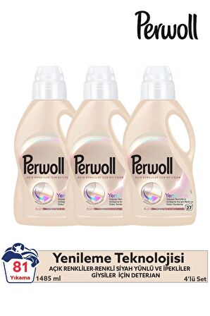 Perwoll Yenileme Beyazlar 3x 1.485 ml 81 Yıkama