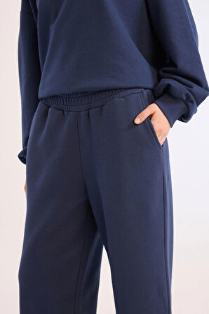 DeFacto Coool Wide Leg Eşofman Altı Beli Lastikli Geniş Bol Paça B3345AX25SPNV241