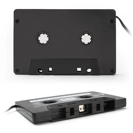 OTO Kaset Adaptörü AUX Araç Teyp Kaset Dönüştürücü MP3 Telefon CD Uyumlu