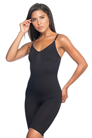 2071 Iz Yapmaz Body Boxer Korse Siyah