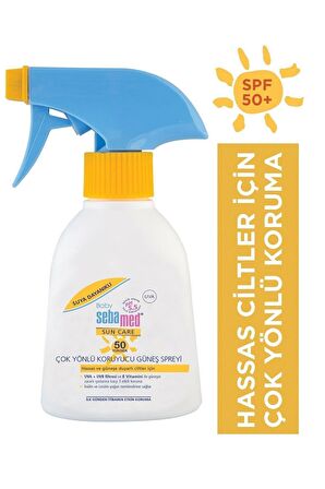 (sm8654) SEBAMED BABYSUN+50 SPRAY 200 ML-EKSEN KOZ. SM176 