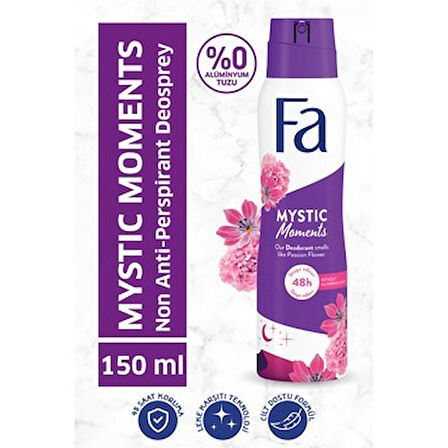 Mystic Moments 48H Kadın Deodorant 150Ml Fa STD