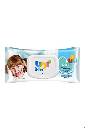 Baby Aktif Islak Mendil 72li Unı STD