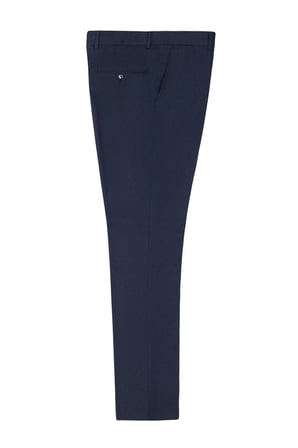 Regular Kalıp  Polyviskon  Düz  Erkek Klasik Pantolon Pn1014400363 LACİVERT