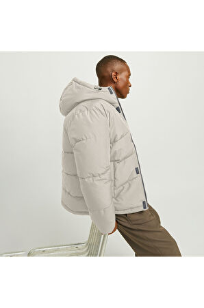 Jack & Jones Jjworld Puffer Jacket Erkek Mont 12259850 Moonbeam