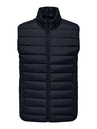 Only & Sons Onsbrody Quılt Vest Otw Vd Erkek Yelek 22027450 Dark Navy