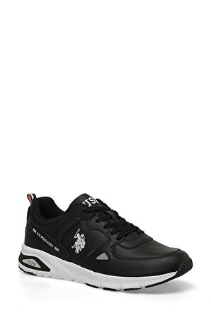 4W Vance 4Pr U.S. Polo Assn. Erkek Spor Ayakkabı A101812540 Siyah