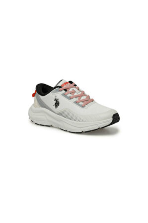 4W Gerrard 4Pr U.S. Polo Assn. Erkek Spor Ayakkabı A101812274 KIRIK BEYAZ