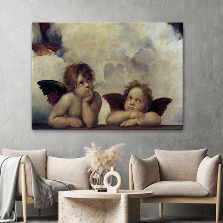 Rafael’in Ünlü Melekleri Tablosu - Little Angels-6601