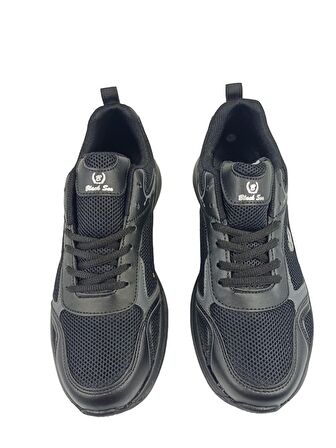 SİA ÇANTA BLACK SEA COOMFORTLİNE HAFİF TABAN YÜKSEK TOPUK NEFES ALAN KUMAŞ BAĞCIKLI SPOR AYAKKABI