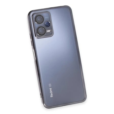 Xiaomi Redmi Note 12 5G Kılıf Razer Lensli Silikon - Siyah