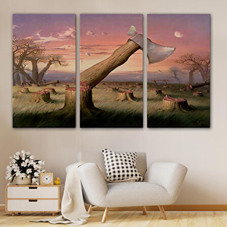 Kelebek Etkisi Sürreal Tablosu-6603