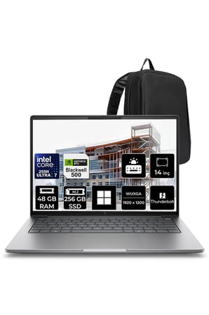 ZBook 8 G1i Core Ultra 7 255H RTX 500 Ada 4GB 48GB RAM 256GB SSD 14" FHD+ Win11 Home A3ZW7ETPN376 İş İstasyonu + PER4 Çanta