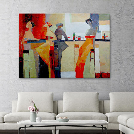 Pubdaki Kadınlar Tablosu - Women in the Pub -6604