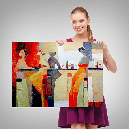 Pubdaki Kadınlar Tablosu - Women in the Pub -6604