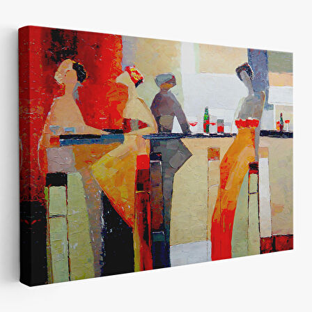 Pubdaki Kadınlar Tablosu - Women in the Pub -6604