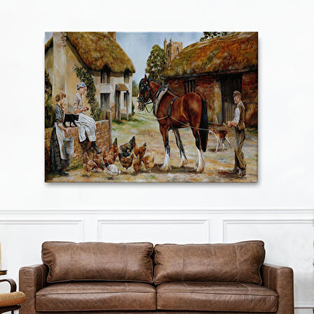 Ortacağ Alman Köyü Duvar Tablosu-6605