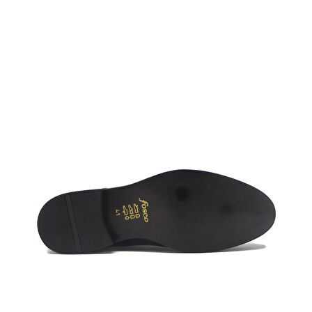 FOSCO FSC-5045 SİYAH ERKEK ÇİFT YÜZ BAĞLI YUVARLAK BURUNLU KLASİK AYAKKABI
