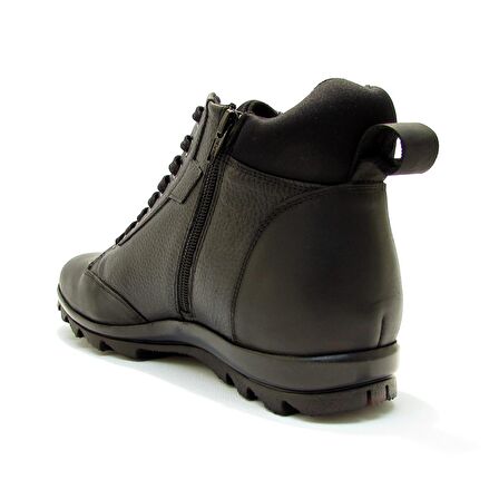 FOSCO FSC9519 SİYAH ERKEK BAĞLI FERMUARLI STREÇLİ BOT