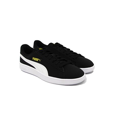 PUMA 365160 BLACK WHİTE GOLD ERKEK  SMASH V2 BUCK